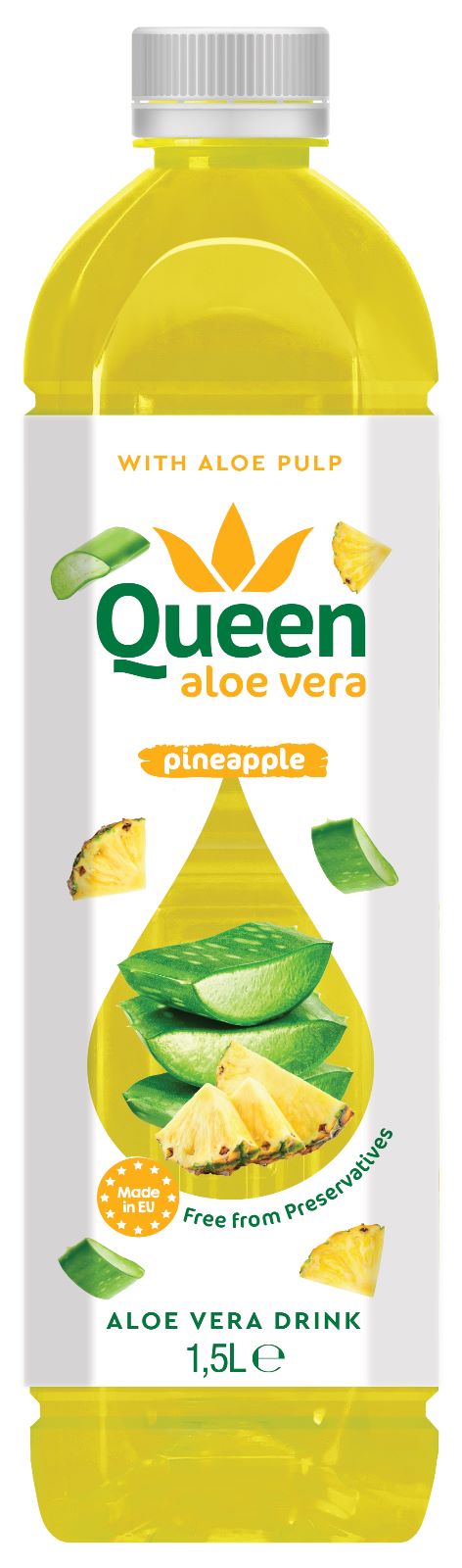 Queen Aloe Vera Ananas 500ml x 12 – Idea Distribuzione Bevande