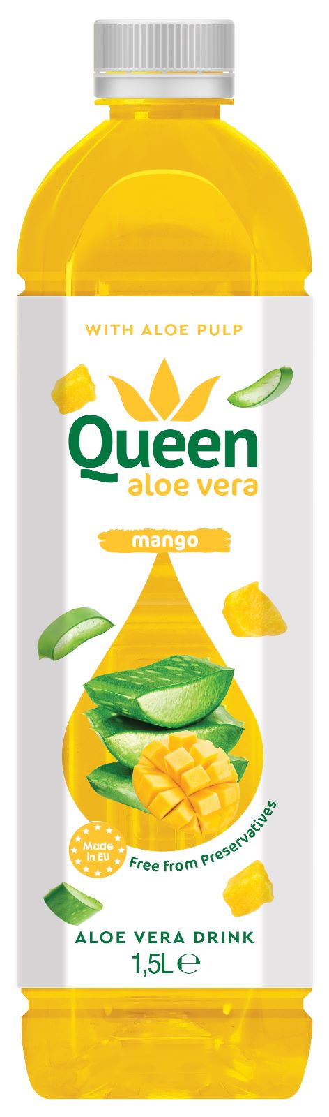 Queen Aloe Vera Mango 500ml x 12