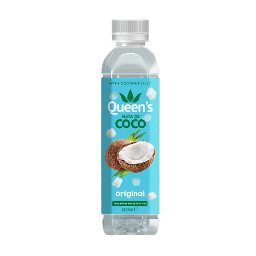 Queen's Nata De Coco Original 500ml x 12