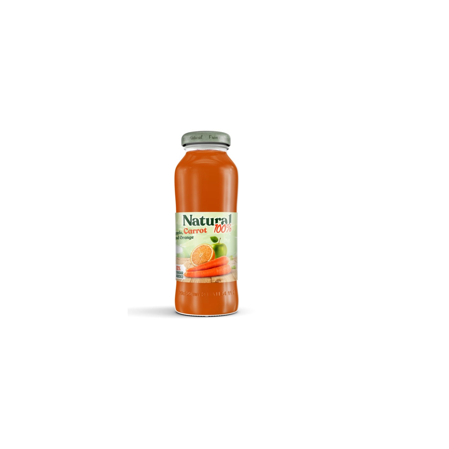 100% Natural Carota 750ml x 6