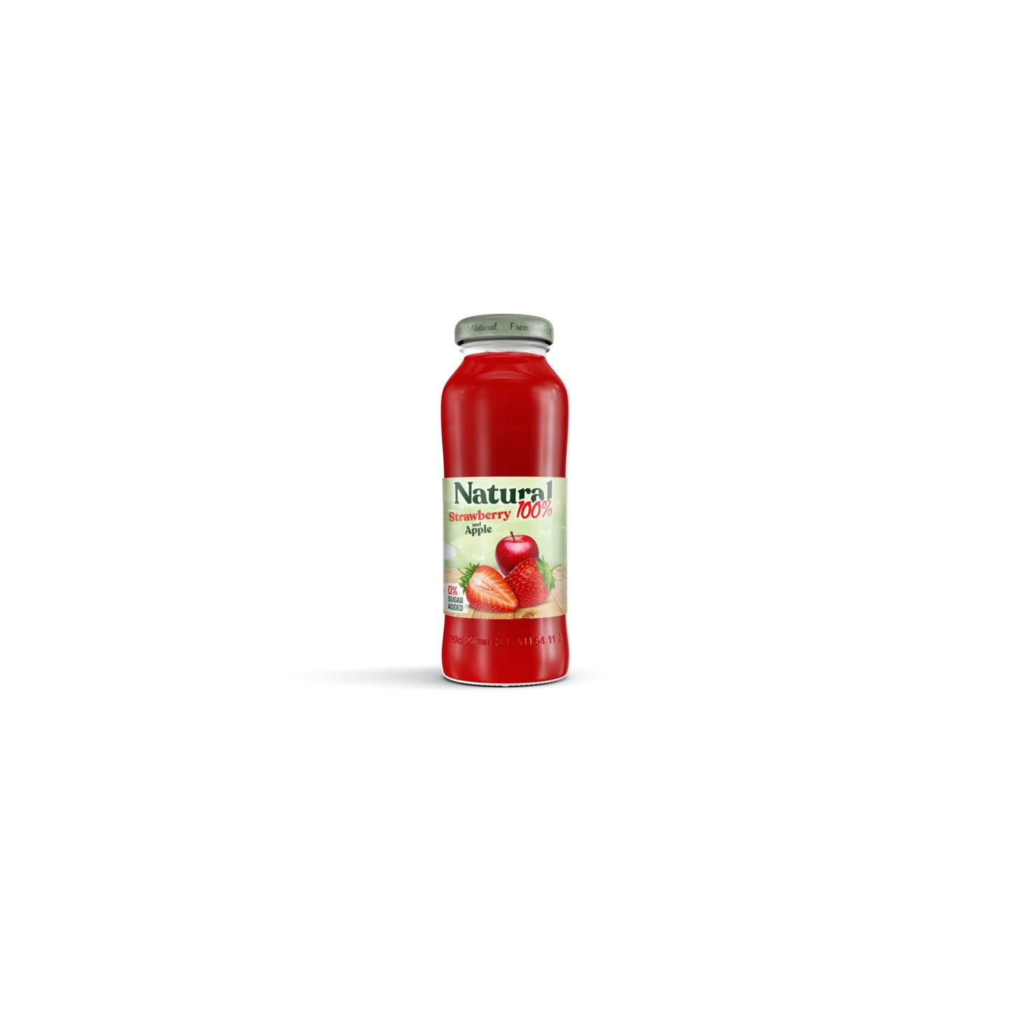 100% Natural Fragola 750ml x 6